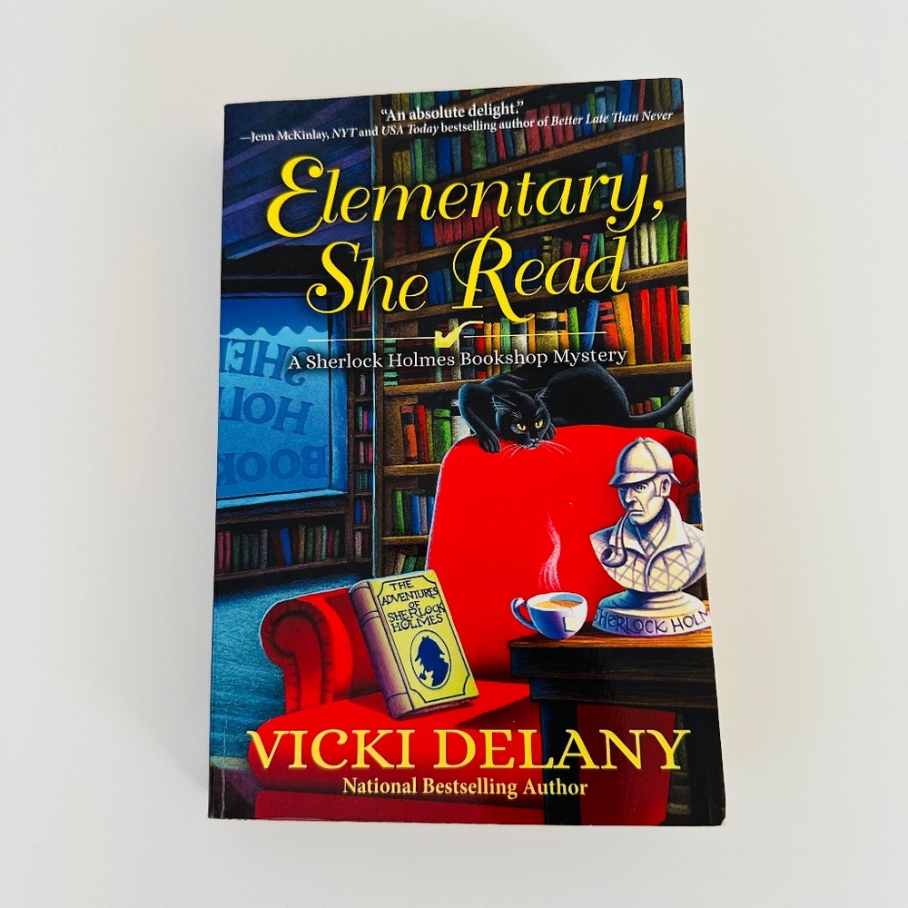 Elementary She Read A Sherlock Holmes Bookshop Mystery Book Vicki Delany